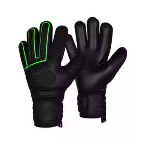 Gants de gardien de but de football professionnels respirants de haute qualité avec fermeture auto-agrippante, fournis directement par l'usine - Product Image 1