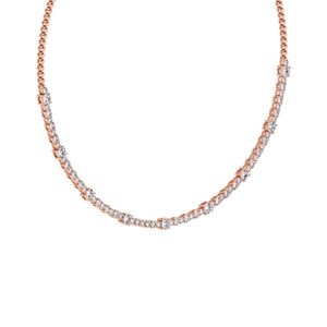 High Quality Diamond Tennis Chain Necklace <b>for</b> <b>Men</b> & Women Lab Grown Diamonds Sterling silver, 9KT,10KT, 14KT,18KT <b>Wedding</b> <b>Gifts</b> - Product Image 2