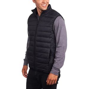 High Quality Men's <b>Puffer</b> <b>Vest</b> <b>Jacket</b> Black Color Sleeveless Zipper Comfortable Puffy <b>Vest</b> For Men And Women - Product Image 3