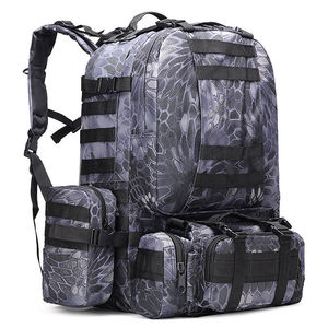 Sac à dos tactique de randonnée en plein air 3D à cadre externe 80L pour l'alpinisme, le camping, la randonnée et les voyages - Product Image 5