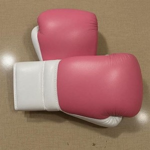 Fabricant professionnel de gants de boxe en cuir de vachette véritable de qualité supérieure, gants de sparring à lacets pour le kickboxing - Product Image 4