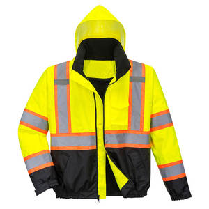 Chaqueta de Trabajo Reflectante de Alta Visibilidad, Impermeable, para Invierno, para Hombres y Mujeres, para Construcción, Seguridad, Tráfico y Carreteras - Product Image 2