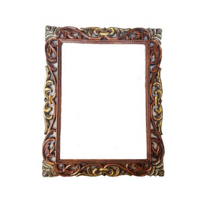 Marco Enterprises Cadre photo mural personnalisable en bois moderne, écologique, couleur pleine, sculpté, finition blanchie à la chaux - Product Image 3