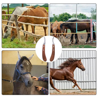 Couteau à sabots de cheval avec manche en bois, coupe-sabots en acier inoxydable, outils multifonctionnels pour abattre les sabots des bovins et des ânes, pour droitiers et gauchers