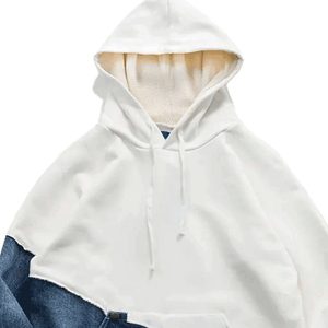 Sudadera con Capucha de Mezclilla Gruesa y Cálida para Hombre, Estilo Casual de Invierno, Abrigo de Algodón para Hombre - Product Image 2