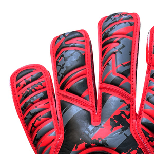 Gants de gardien de but unisexes en latex allemand de haute qualité, réglables, légers, respirants, antidérapants, hybrides, à doigts négatifs - Product Image 5