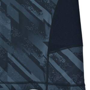 Camiseta Deportiva de Compresión de Manga Corta Sublimada para Hombre BLAZE FIGHT WEAR, Poliéster/Nailon de Secado Rápido, Estampado Geométrico - Product Image 6