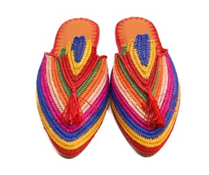 Sandalias Planas de Rafia Natural para Mujer, Hechas a Mano, Ligeras, con Aumento de Altura, Desechables - Product Image 1