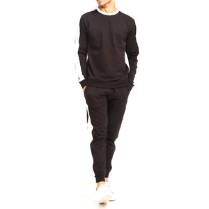 Survêtements décontractés pour hommes 100 % coton, imprimés numériquement, avec logo personnalisé, en molleton, grande taille, couleur unie, pour l'été, vente en gros - Product Image 5