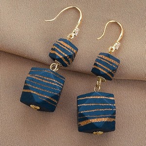 ต่างหูไม้สไตล์โบฮีเมียน น้ำหนักเบา ประดับเปลือกหอย เหมาะสำหรับใส่ลำลองและใส่ทุกวัน งานแฮนด์เมดทันสมัยสำหรับผู้หญิง ต่างหูห่วงแบบยาว - Product Image 6