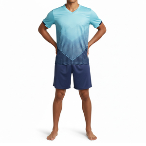 ชุดยูนิฟอร์มฟุตบอลคุณภาพสูงแบบกำหนดเอง ดีไซน์ใหม่จากโรงงานโดยตรง ชุดยูนิฟอร์มฟุตบอลสำหรับผู้ใหญ่แบบเปล่า พร้อมการพิมพ์แบบซับลิเมชั่นเต็มรูปแบบ - Product Image 4