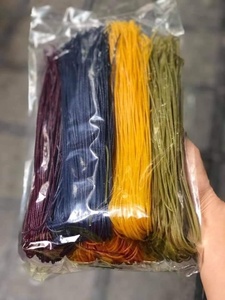 Venta al por mayor de fideos de arroz de cinco colores para sopa, arroz, fideos, verduras, color, bolsa OEM, envasado a granel, alimentos instantáneos - Product Image 2