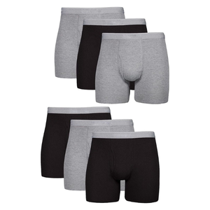 Calzoncillos bóxer de hombre de cintura alta personalizados al por mayor, transpirables, ecológicos, antibacterianos, de secado rápido y que absorben la humedad. - Product Image 4