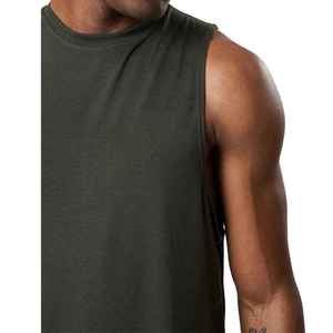 Débardeur sans manches pour homme, dernier design, couleur personnalisée, col rond, 100% coton, technique de lavage, fabriqué au Pakistan - Product Image 3