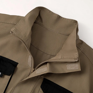 Veste de travail durable et résistante aux déchirures avec plusieurs poches utilitaires, taille américaine, robuste, pour le travail industriel, durable, combinaison de sécurité - Product Image 3