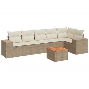 Conjunto de Sofás Beige para Jardín, Muebles de Patio - Product Image 2