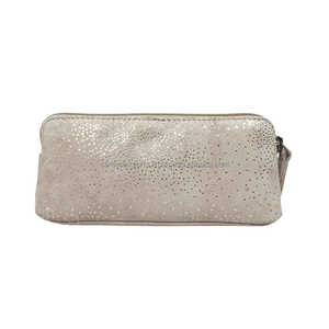 Neceser de cuero genuino embellecido en oro amarillo, elegante y moderno, hecho a mano, Estilo Vintage, proveedor indio superior - Product Image 6