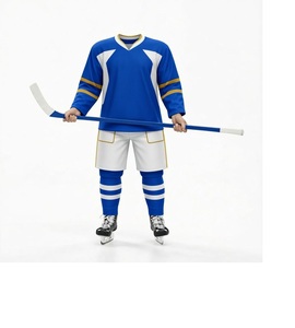Camisetas de Hockey sobre Hielo Premium, Proveedor de Ropa Deportiva Personalizada OEM, Uniformes de Hockey Transpirables de Secado Rápido para Clubes, Escuelas y Academias - Product Image 6