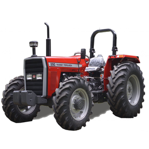 Mini tractor Massey Ferguson con accesorios de retroexcavadora y cargador frontal, tractor compacto para construcción y agricultura. - Product Image 3