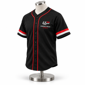 Maillot de baseball de haute qualité avec coutures renforcées, fermeture à boutons durable et tissu confortable pour l'entraînement - Product Image 3