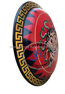 Armadura de escudo de escorpión de Hoplia, Escudo de acero de calibre 18 redondo, de Metal auténtico griego Medieval, batalla Ready Sca, regalo - Product Image 3