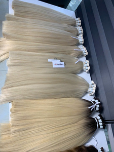 Extensions de cheveux en vrac produit de vente chaud 2025 couleur PLA02 60cm 100% cheveux vietnamiens crus de haute qualité - Product Image 3