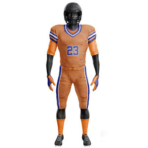 Sportswear Digital Uniform Set Sublimation Design Your Own Uniform American Football <b>Club</b> Uniform Printed Jersey Pant Sets - Product Image 3