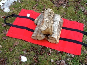 Soporte para leña, estante de almacenamiento de troncos, muebles para chimenea, regalo de Navidad Industrial, madera, LLR-0060B - Product Image 3