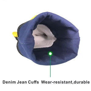 Winter Thickened Driver's Gloves Cowhide Fleece Wear-resistant Heat-resistant Full Cuff Hand Protection Labor Protection Gloves - Product Image 2