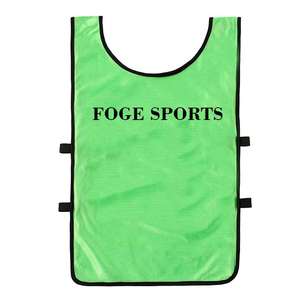 Adultos logotipo personalizado impreso fútbol chaleco Baberos Tops deportes Baberos personalizados chalecos de entrenamiento de fútbol para la promoción - Product Image 2