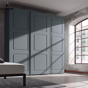 Top vente de meubles JY Design moderne de haute qualité personnalisé porte coulissante mur compte-gouttes armoire chambre placard - Product Image 2