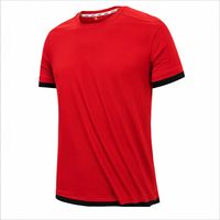 T-shirt personnalisé vierge 100 % coton pour homme, coupe ample, col rond, manches courtes, impression sérigraphique, écologique, logo personnalisé OEM, faible MOQ