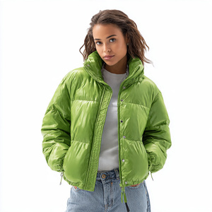 Outerwear Warm Up Puffer <b>Jacket</b> <b>Women</b> Bubble Puffer Coat Ladies Winter Hood <b>Lightweight</b> Puffer <b>Jackets</b> Ladies - Product Image 2