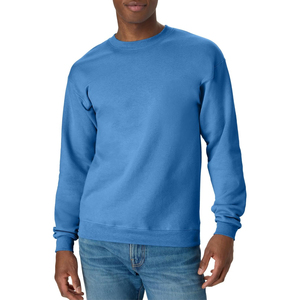 <b>Men's</b> <b>Red</b> Crew Neck Pullover <b>Sweatshirt</b> Solid Color Casual Knitted Cotton Regular Fit Autumn Wear - Product Image 5
