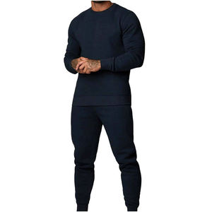 Ensemble de jogging deux pièces de qualité supérieure, design personnalisé, ensemble deux pièces oversize pour homme, couleur unie, léger - Product Image 5