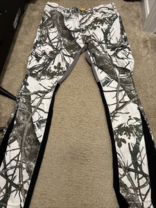 Pantalones Jogger de Camuflaje con Estampado de Árboles para Hombre, 100% Algodón, Personalizados, Color Blanco Beige, Ropa Deportiva Informal, Pantalones de Fitness, Venta al Por Mayor, 2026 - Product Image 2