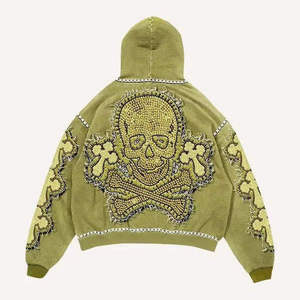 Custom 220g 100% Cotton French Terry Heavyweight Breathable Heat Transfer Printing Seamless Fusing Needle Detection <b>Sun</b> Men's - Product Image 2