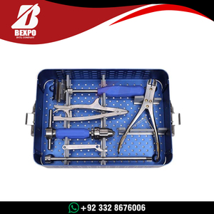 Kit d'instruments chirurgicaux orthopédiques vétérinaires, instrument pour clous élastiques, instruments chirurgicaux orthopédiques vétérinaires - Product Image 5