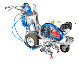 Nueva Pistola de Pintura en Frío Automática a Color para Marcado Vial, Bomba con Motor, Presión de 23MPa, Flujo de 9L/min, Guía Láser, Bajo Ruido, Cabina - Product Image 1