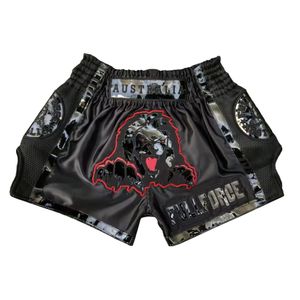 High Quality Custom OEM Muay Thai MMA Shorts Front Logo Stretch <b>Light</b> Weight Durable Quick Dry Breathable Nonwoven Kickboxing - Product Image 4
