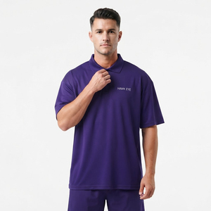 Polo Homme en Gros – Qualité Supérieure, Grandes Tailles, T-shirt Polo Violet pour Homme - Product Image 6