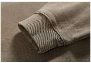 Sweat-shirts pour hommes en gros, OEM, 100% coton, chauds, confortables, élégants et respirants, pour la saison printanière - Product Image 4
