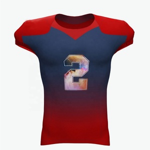 Custom American Football Jersey Premium Sublimated Team Uniform Personalized Name Number Football Sportswear Breathable Athletic - Product Image 1