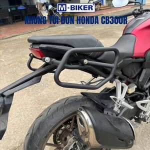 Support de porte-bagages arrière M-Biker pour Honda CB300R, en acier, avec revêtement en poudre, accessoires pour moto - Product Image 2