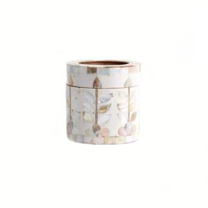 Inlaid Shell Aromatherapy Pot Botanical Inlay <b>Incense</b> <b>Burner</b> Charcoal Pot - Product Image 2