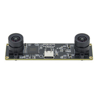Module de caméra USB stéréo à double objectif 2MP, synchronisé 50fps 1080P, caméra binoculaire pour la mesure de la profondeur et la reconstruction 3D