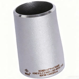 Réducteur excentrique soudé sans soudure en acier inoxydable ASME B16.9 A SA403 304 304L 316 316L haute pression - Product Image 2