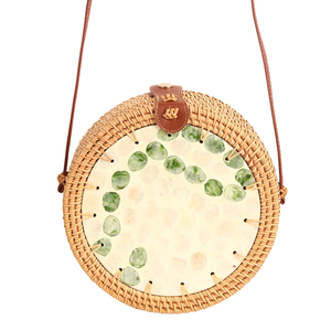 Sacs en rotin pour femmes, sacs en rotin tissés à la main, vente en gros, usine du Vietnam, prix bas, OEM ODM acceptés - Product Image 1