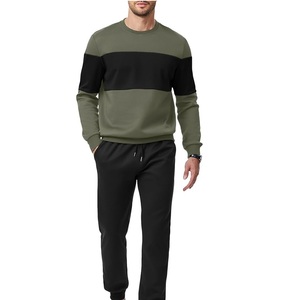 Nouveau style de survêtement en molleton de coton pour homme, tenue de sport tendance, respirante et imperméable, ensemble de survêtement très tendance - Product Image 5
