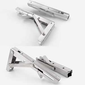 Heavy-Duty <b>Folding</b> <b>Shelf</b> <b>Bracket</b> for OEM/ODM Services Customizable Material Color Durable Versatile Anand Engineering - Product Image 2